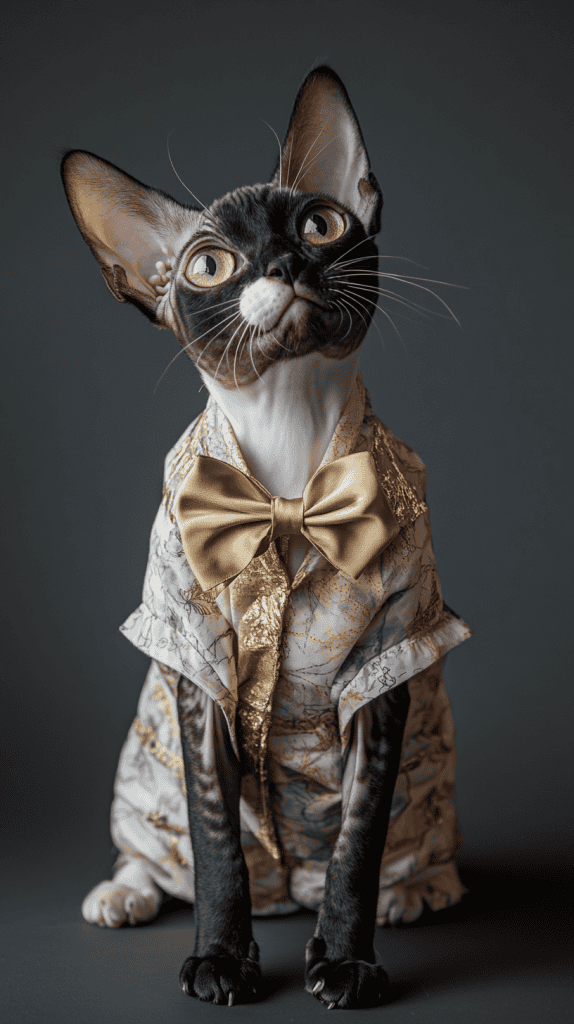 Whimsical and full of charm, these Cupid-inspired looks bring feathers, arrows, and playful gold accents to life — making every cat a little love-messenger in motion.