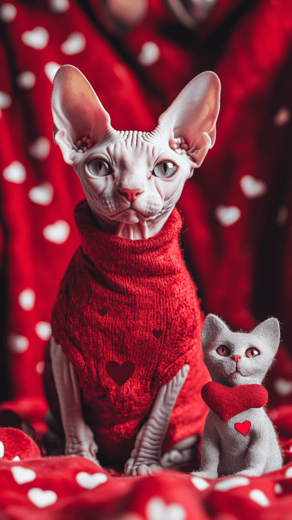 Cats dressed in matching Valentine outfits with their humans bring playful harmony to the season. With shared colors, prints, and cozy styles, these pairs turn every moment into a perfect photo-op.
